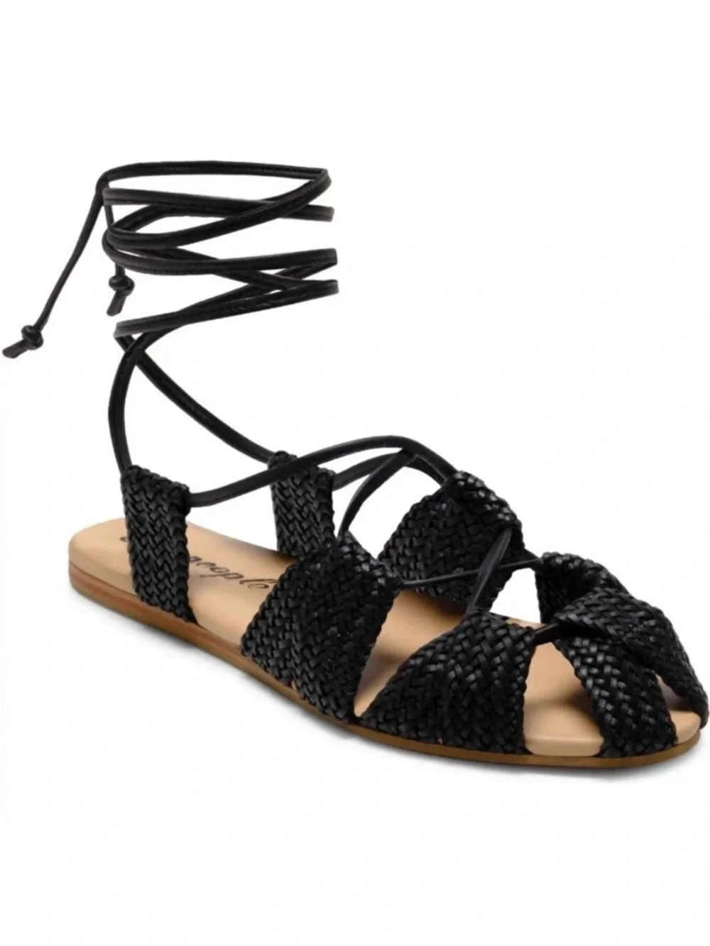 Free People Sunny Gilly Flat Sandals Size 7.5 - Picture 4 of 7